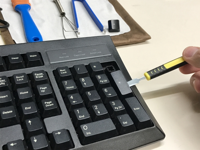 クリーニング作業